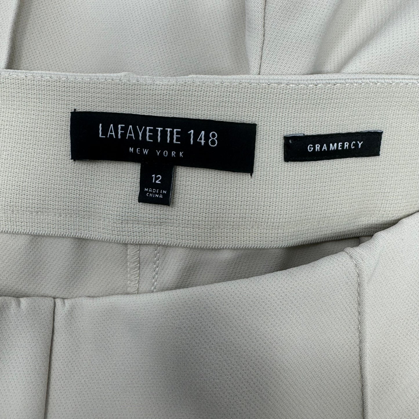 Stretch Grammercy Pant Designer Lafayette 148, Size 12