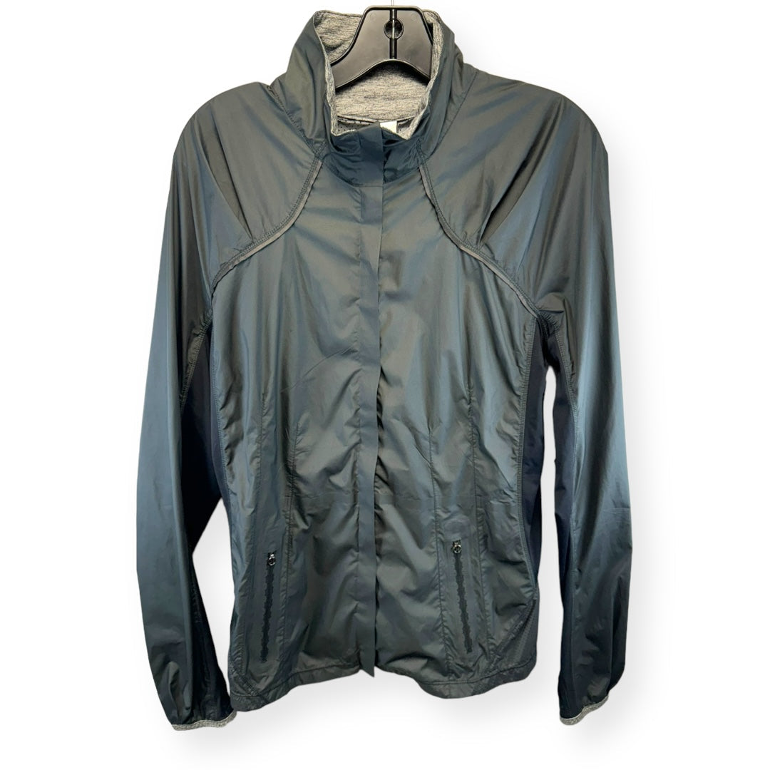 Black & Grey Athletic Jacket Lululemon, Size 8