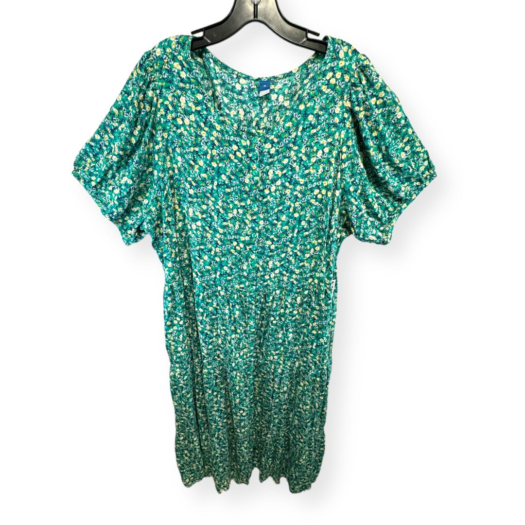 Floral Print Dress Casual Maxi Old Navy, Size 3x