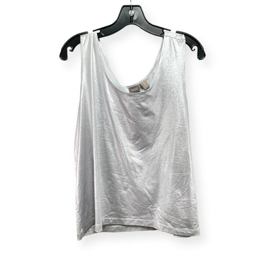 Silver Tank Top Chicos, Size Xl