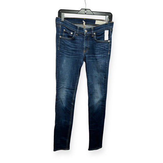 Blue Denim Jeans Designer Rag & Bones Jeans, Size 4