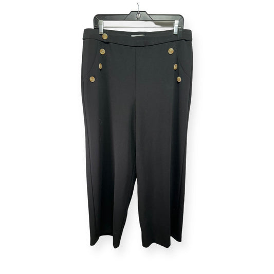Black Pants Wide Leg Jules & Leopold, Size 1x