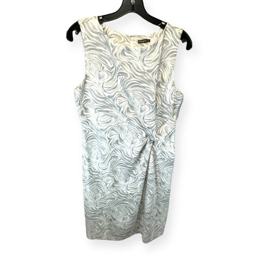 Grey & White Dress Casual Midi J Mclaughlin, Size M
