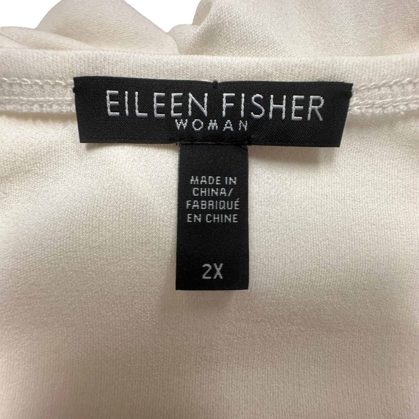 Silk Tunic Designer Eileen Fisher, Size 2x