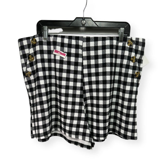 Checkered Pattern Shorts Derek Heart, Size 2x