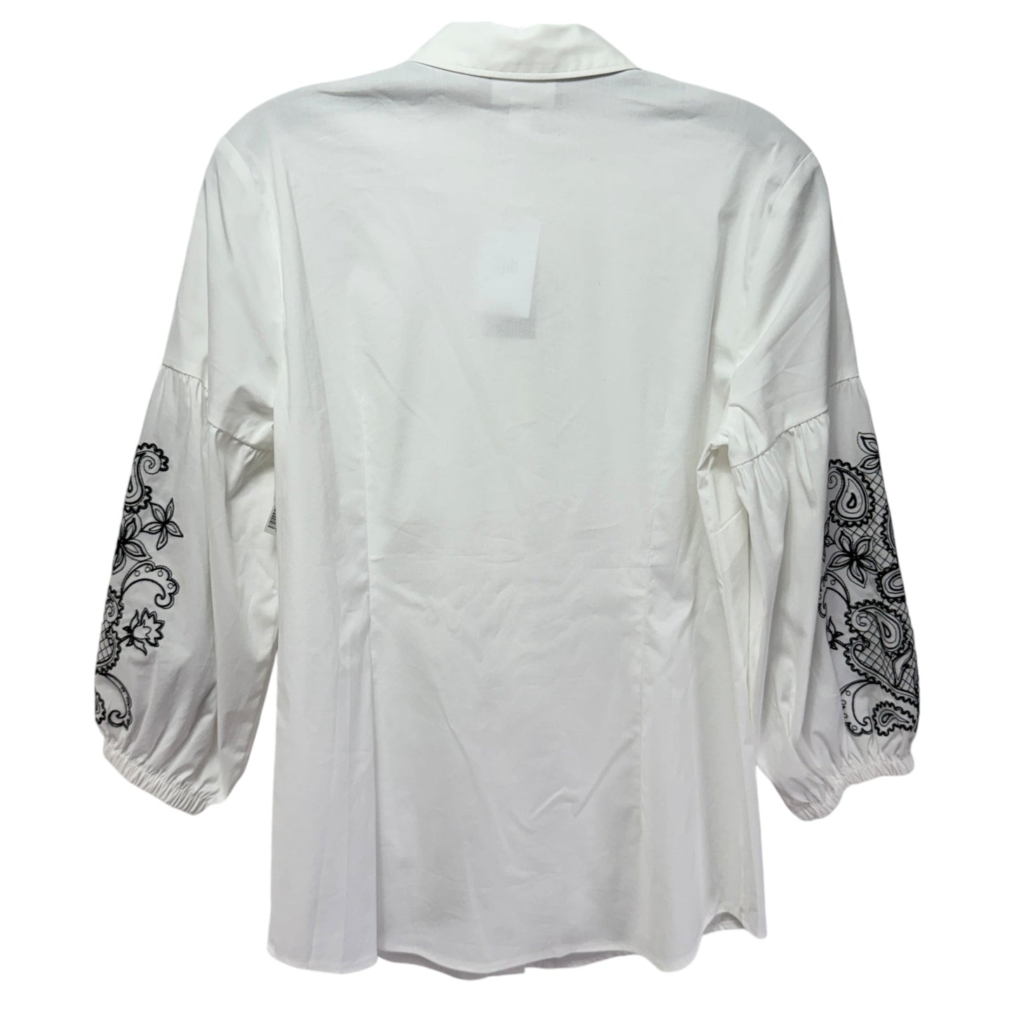 Embroidered Blouse By J. Jill In White, Size: XS