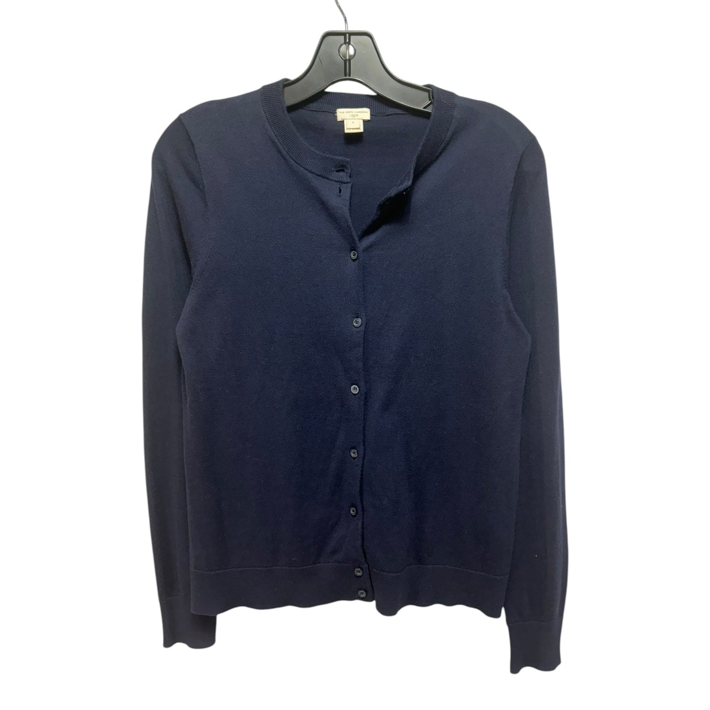 Sweater Cardigan By J. Crew In Navy, Size: S