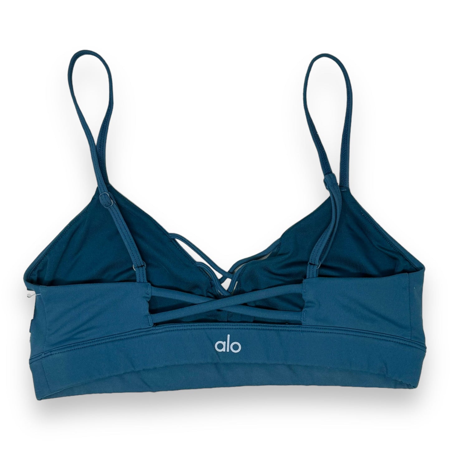 Athletic Bra By Alo In Teal, Size: S