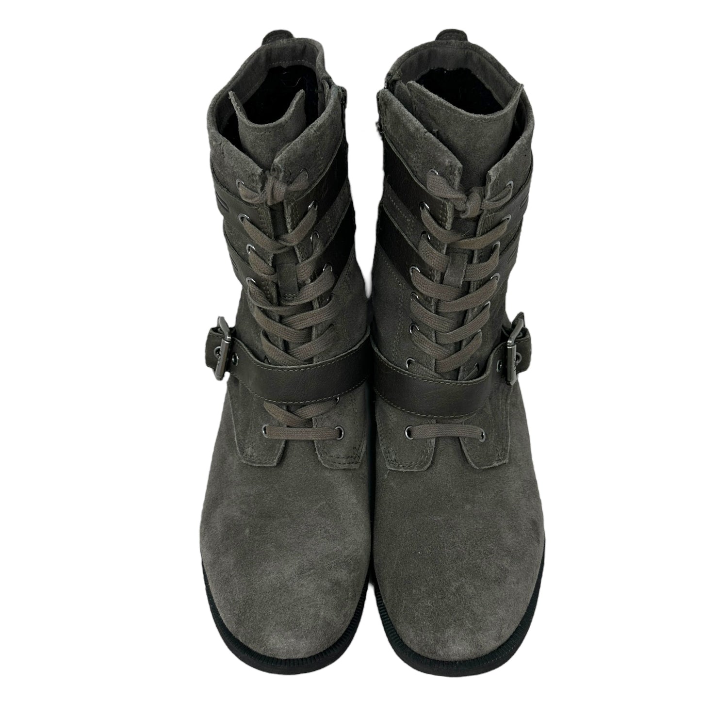 Zia Waterproof Leather Boots By Ugg In Slate, Size: 12