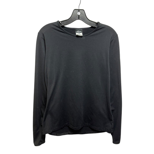 Athletic Top Long Sleeve Crewneck By Nike Apparel In Black, Size: L