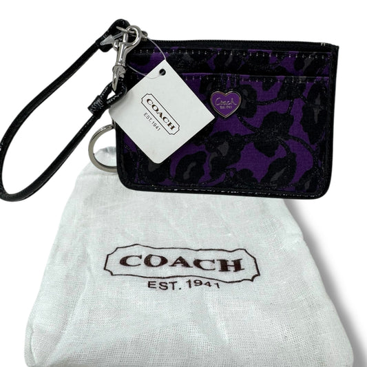 Id/card Holder Designer By Coach, Size: Small