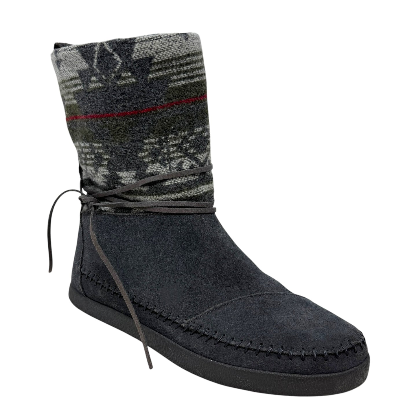 Jacquard Nepal Boots By Toms In Grey, Size: 8.5