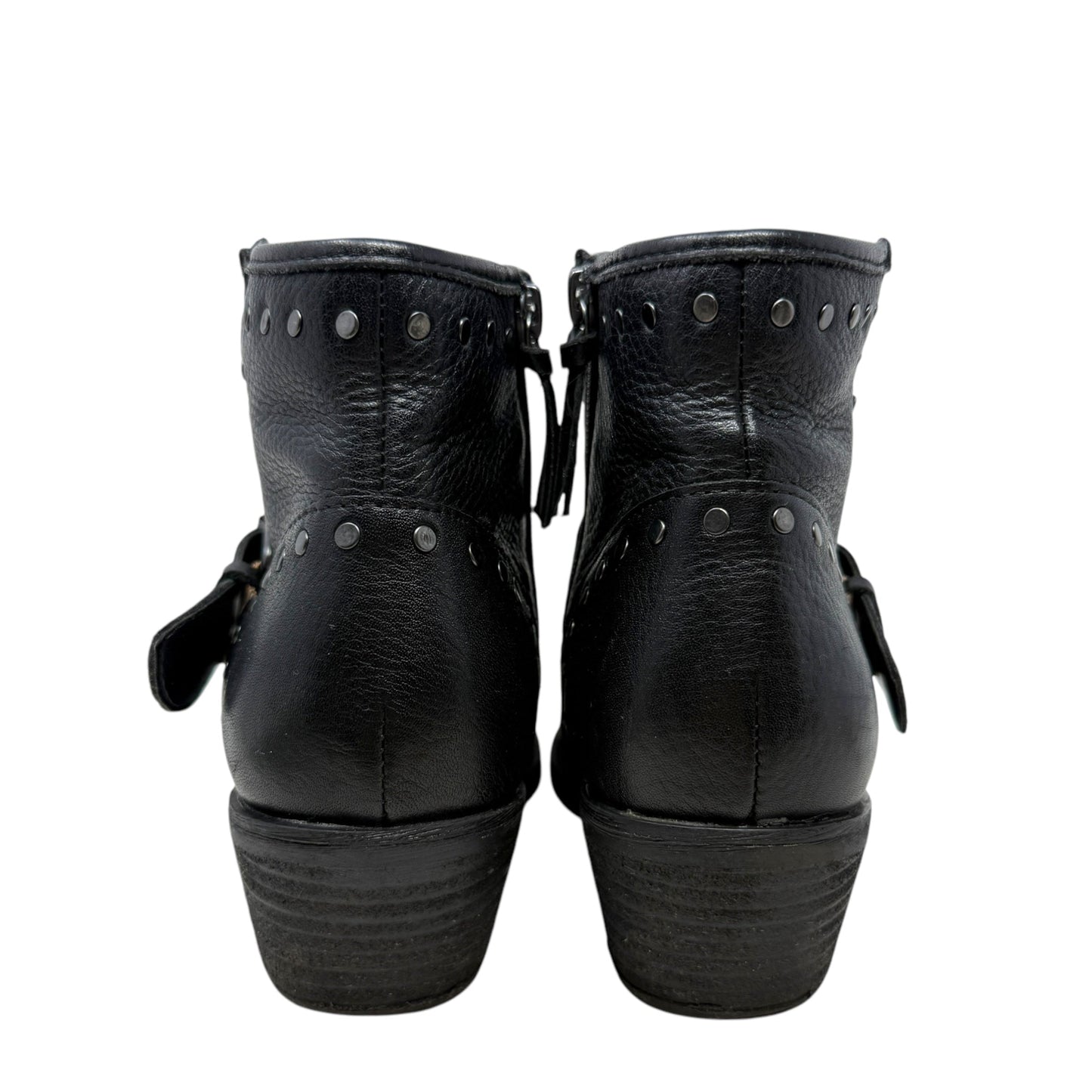 Allene Boots Leather By Sofft In Black, Size: 8