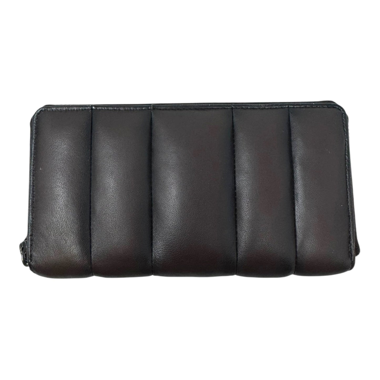 Leather Puffer Wallet By Marta Ponti, Size: Large