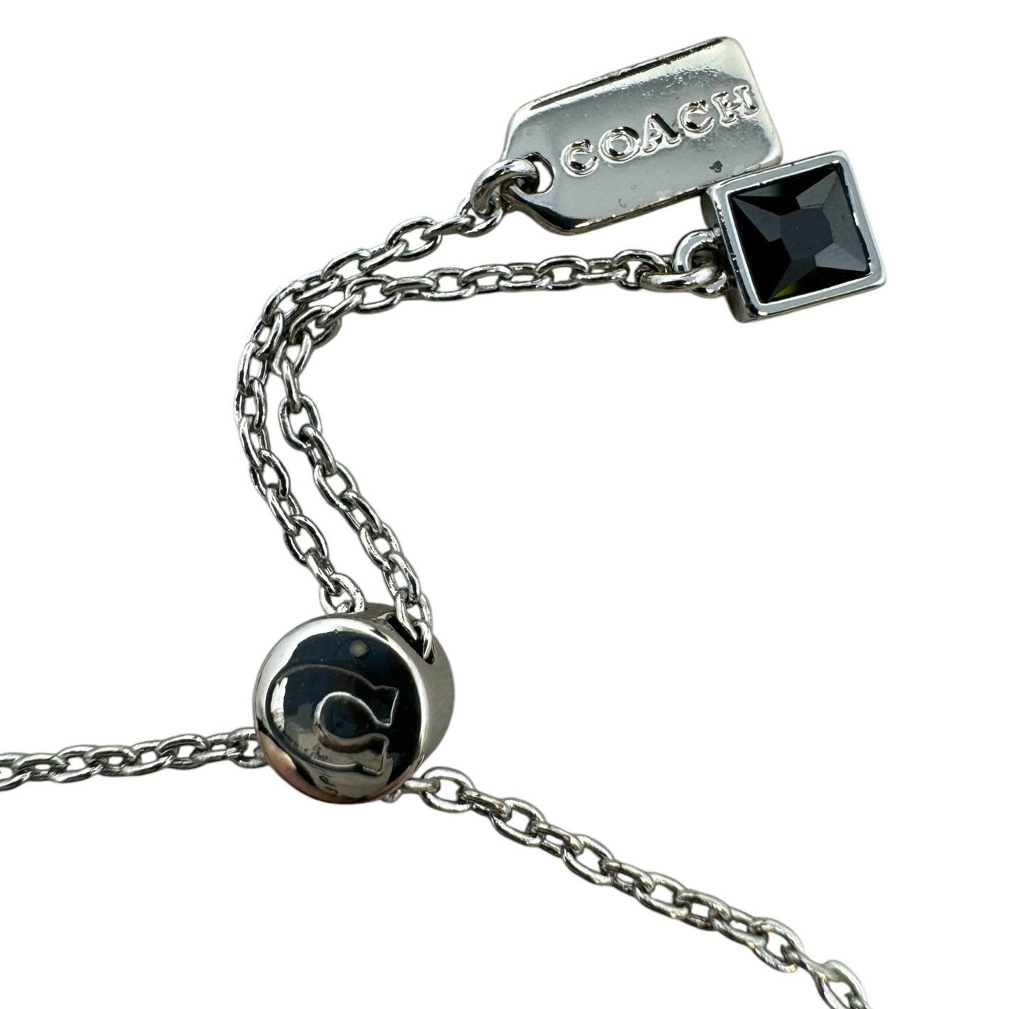 Chubby C Charm Slider Bracelet Designer By Coach