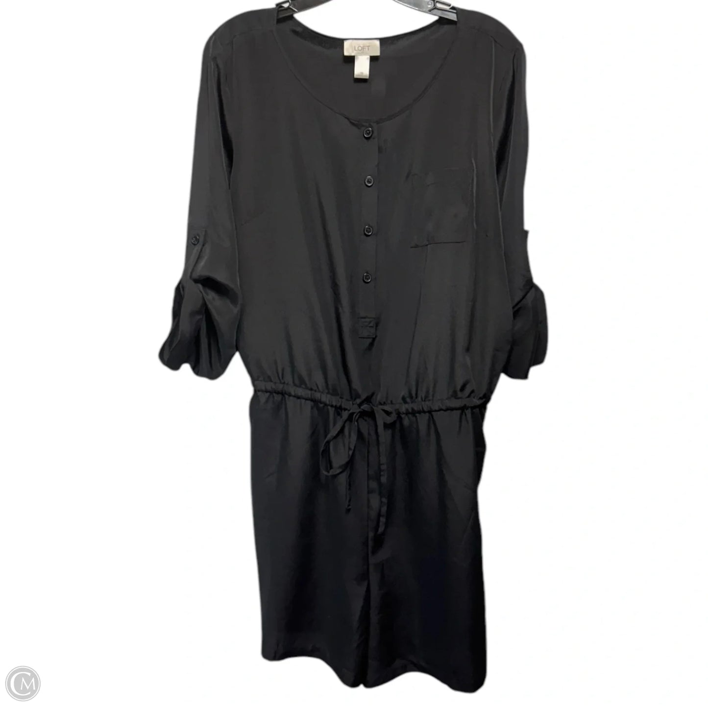 Romper By Loft In Black, Size: 10