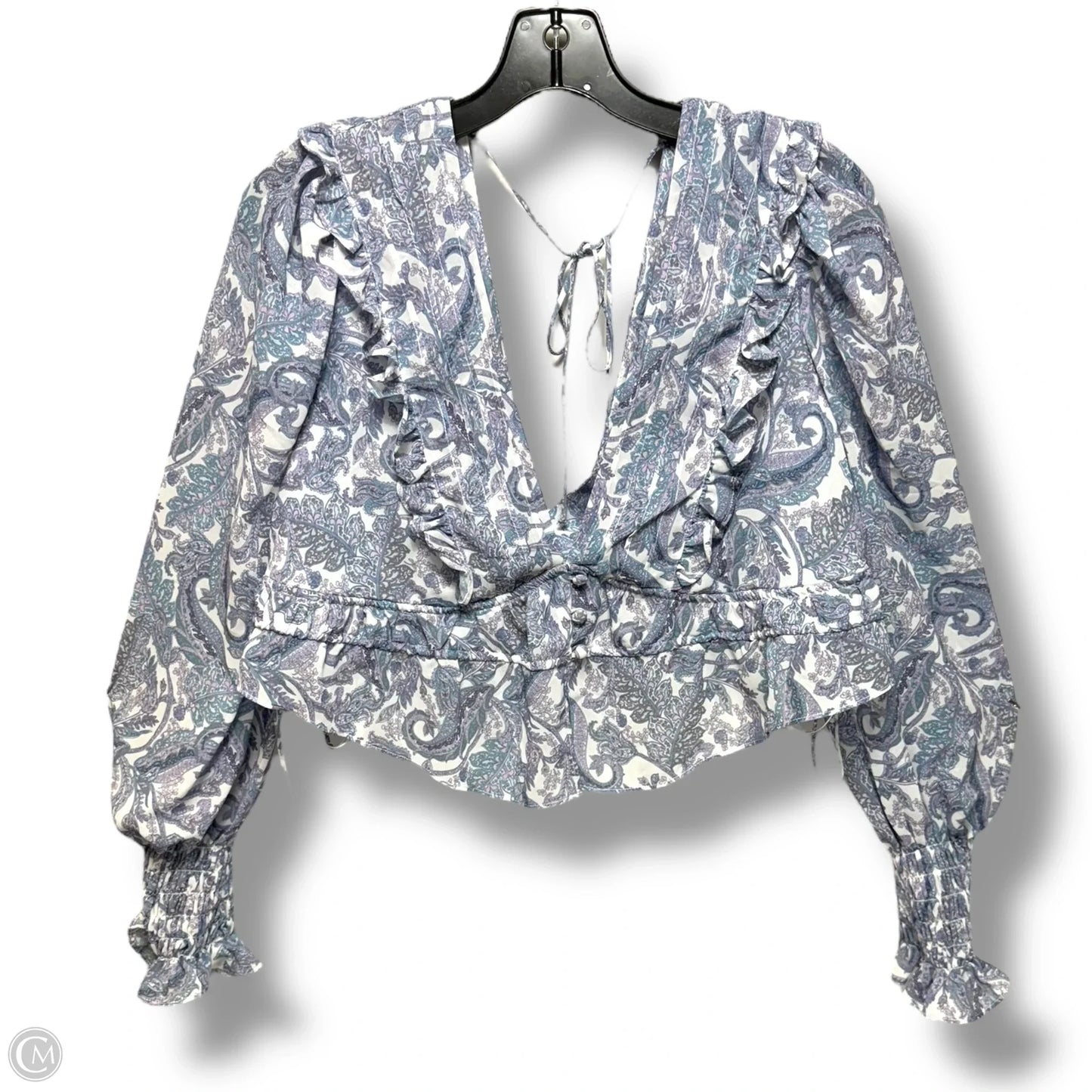 Janelle Top By For Love & Lemons In Paisley Print, Size: S