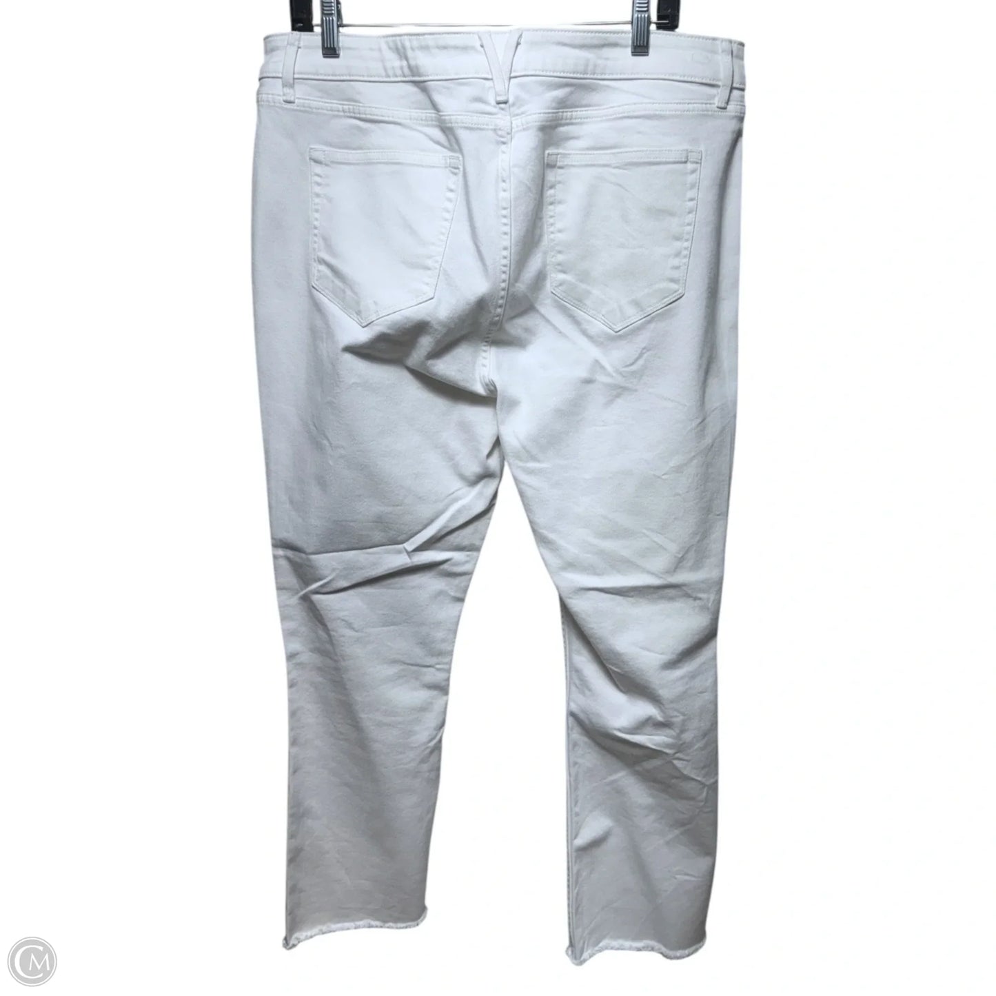 Jeans Boot Cut By Vineyard Vines In White Denim, Size: 14/32