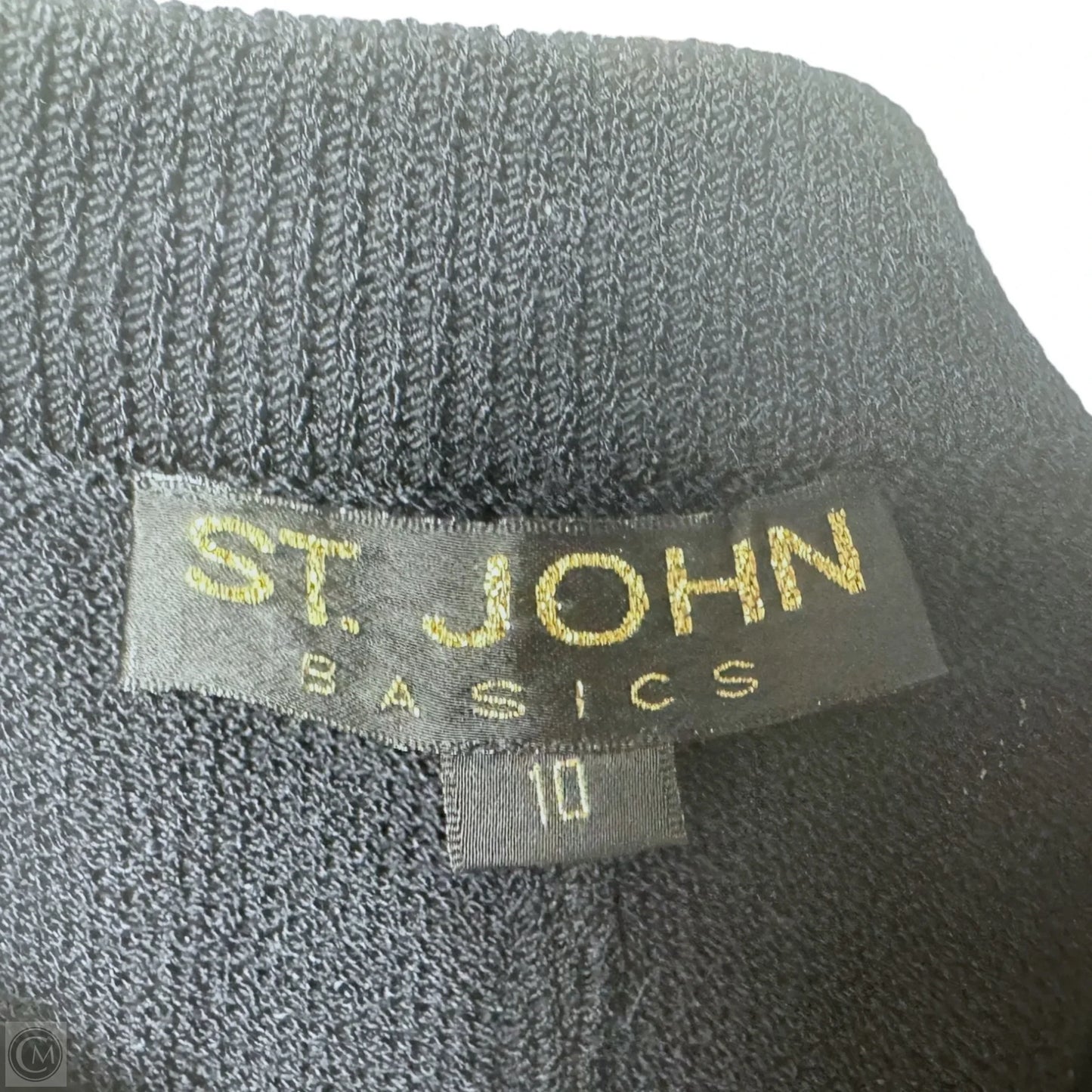 Pants Designer By St. John In Black, Size: 10