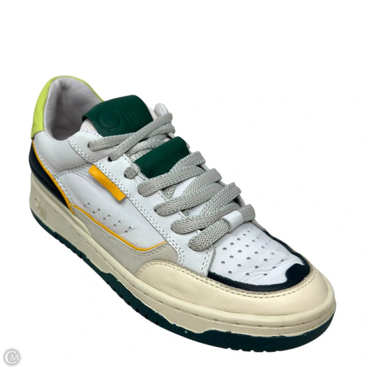 Paris Sneakers By Oncept In Ivory/Green, Size: 6