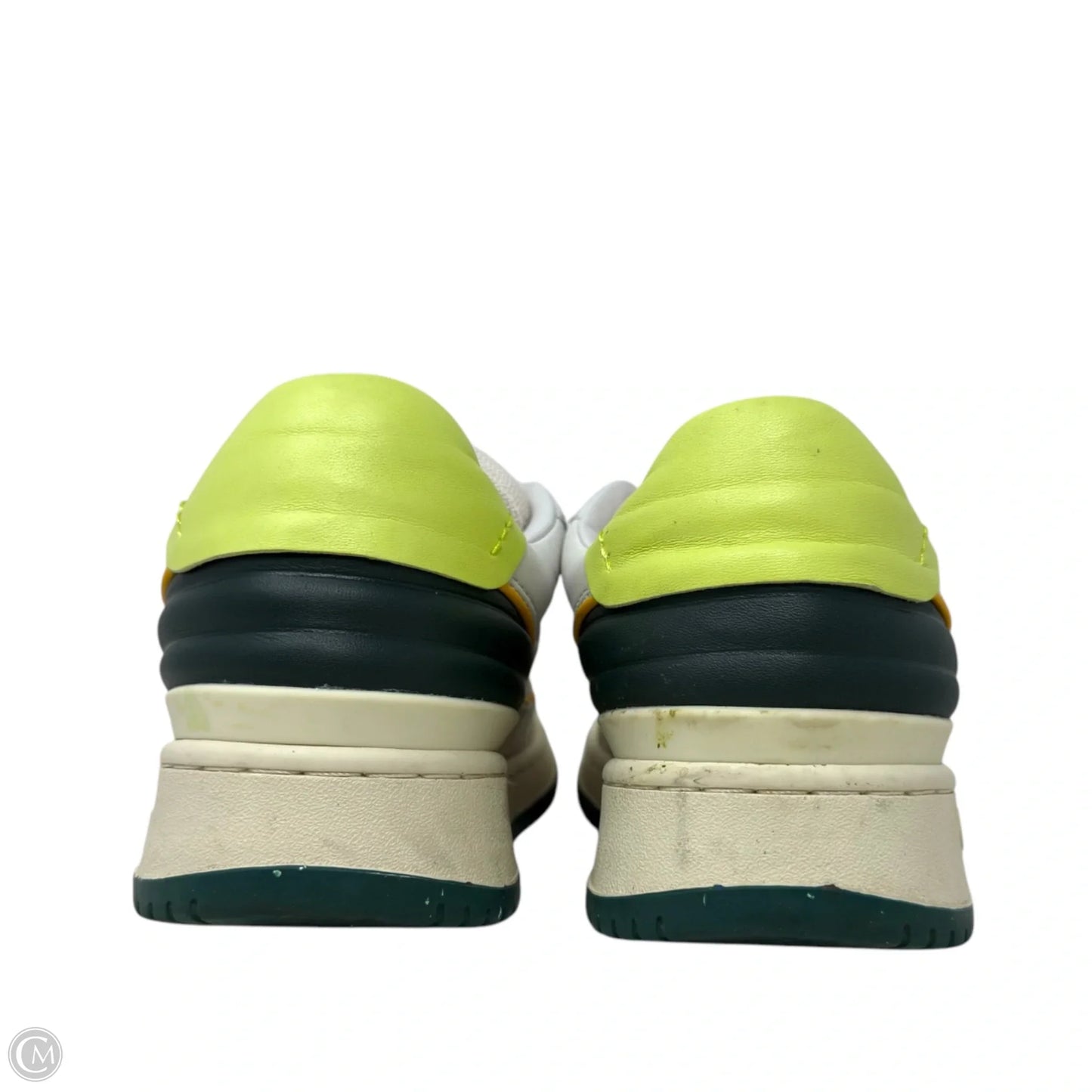 Paris Sneakers By Oncept In Ivory/Green, Size: 6