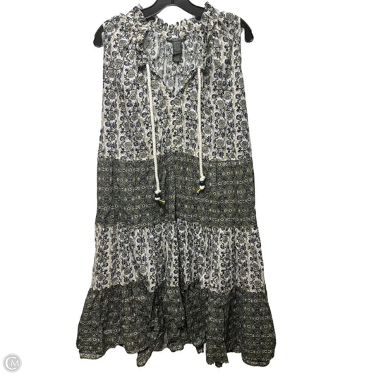 Dress Casual Midi By Chelsea And Theodore In Multi-colored, Size: 2x