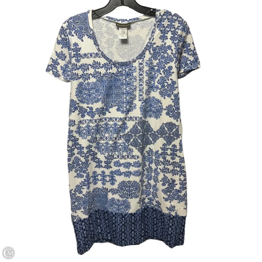 Dress Casual Short By Tommy Bahama In Blue & White, Size: M
