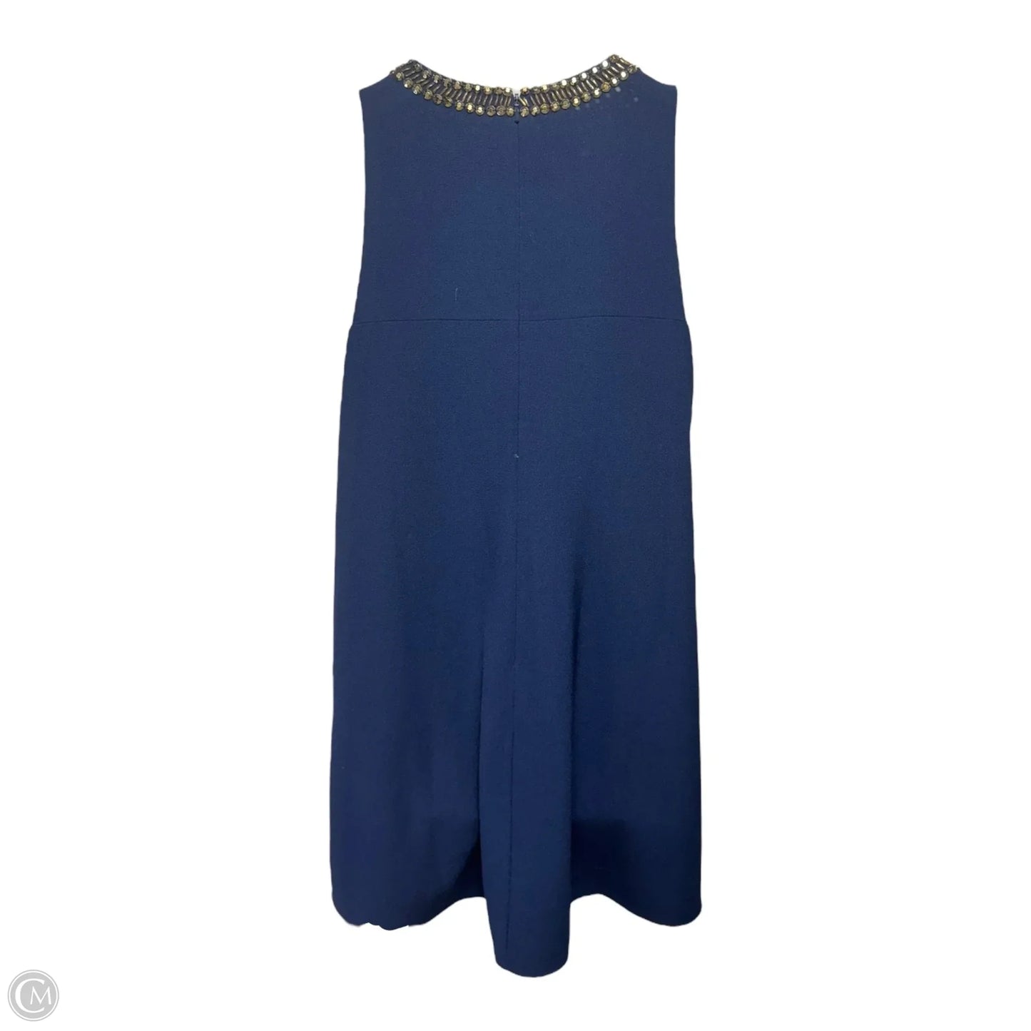 Mimi Trapeze Dress Designer By Lilly Pulitzer In Navy, Size: M