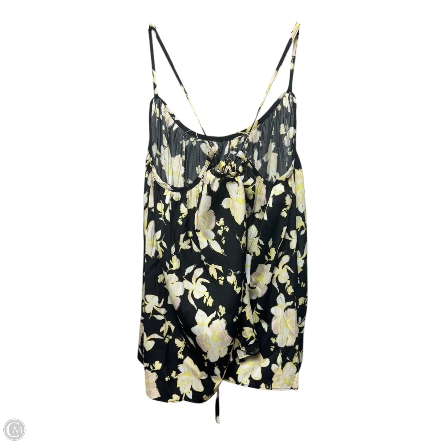 Top Sleeveless By Free People In Floral Print, Size: M
