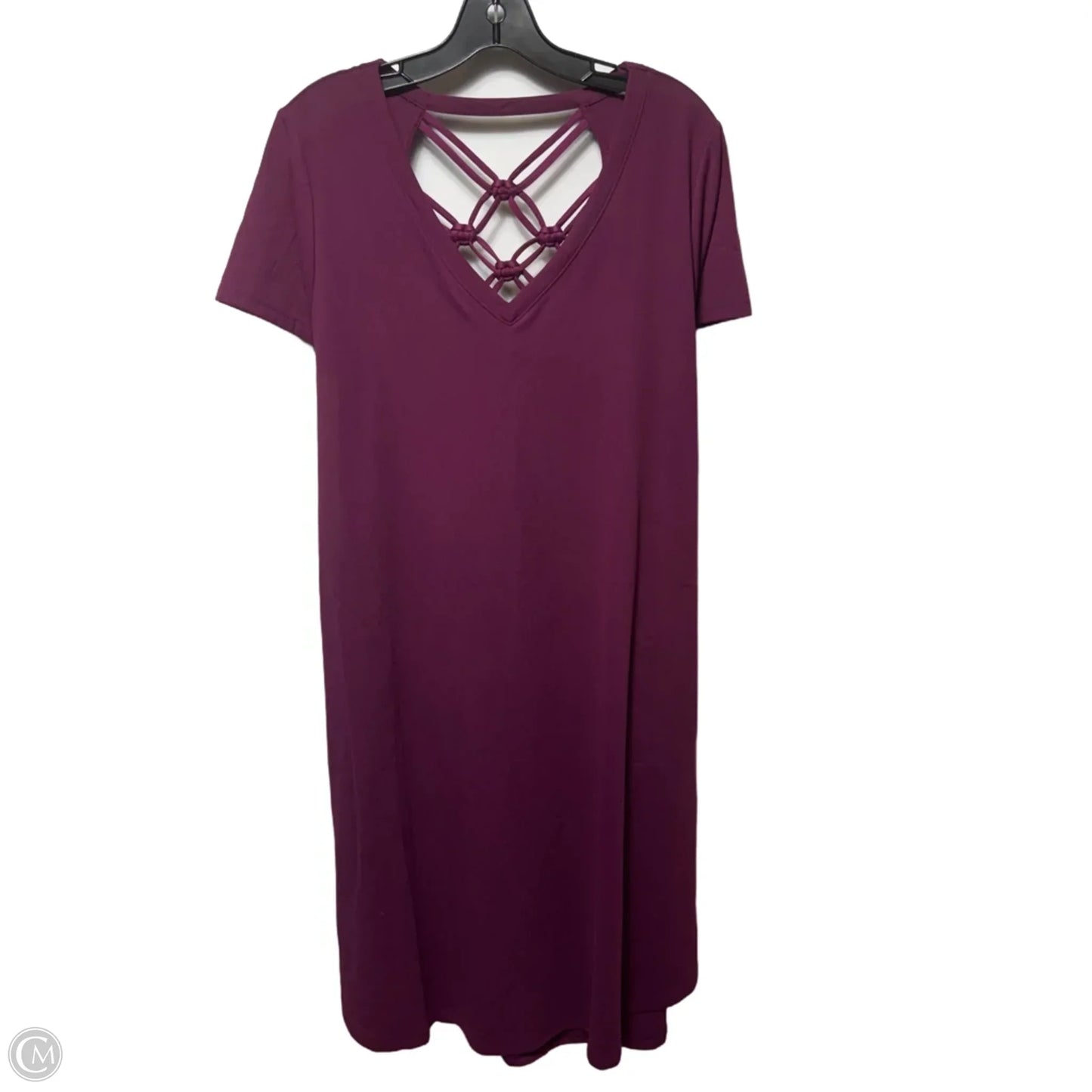 Dress Casual Midi By Livi Active In Purple, Size: 18