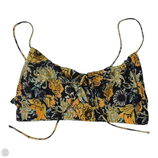 Bra Top By Free People In Floral Print, Size: Xs