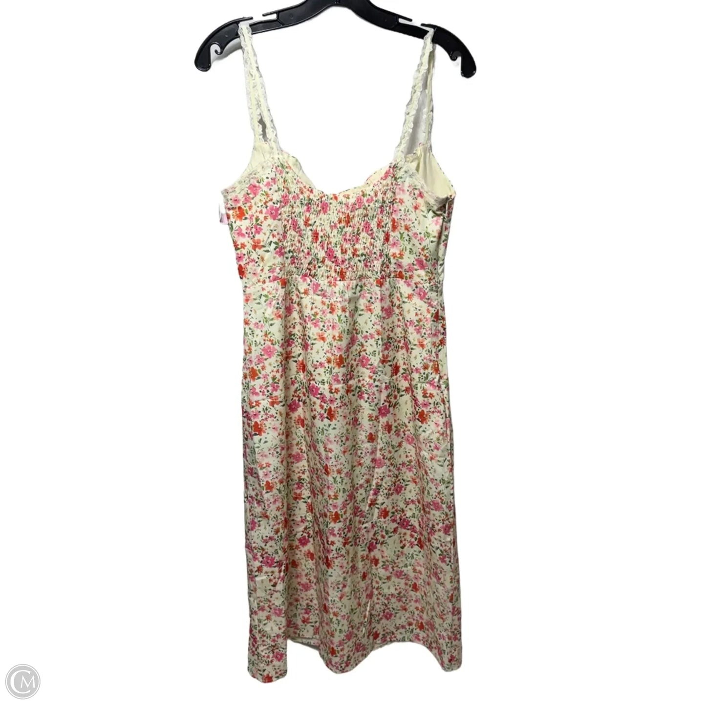 Dress Casual Maxi By Commense In Floral Print, Size: M