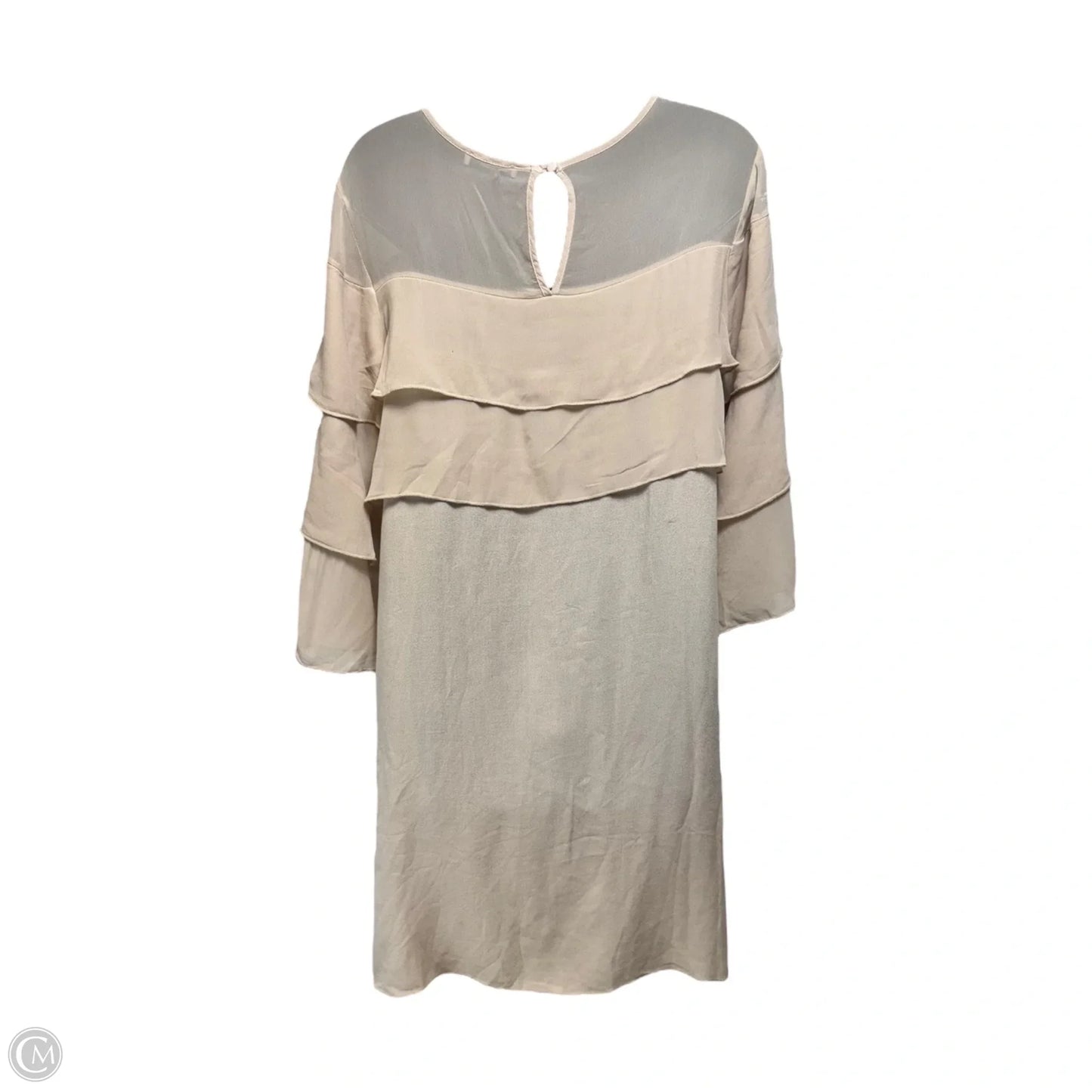 Dress Casual Short By Baci In Cream, Size: S