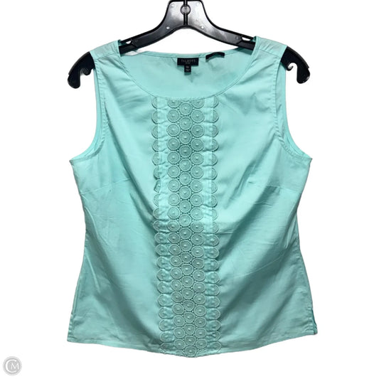 Top Sleeveless By Talbots In Blue, Size: 10p