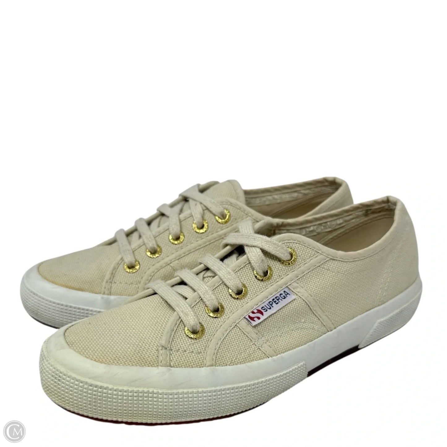 2750 Cotu Classic Sneakers By Superga In Oatmeal, Size: 6