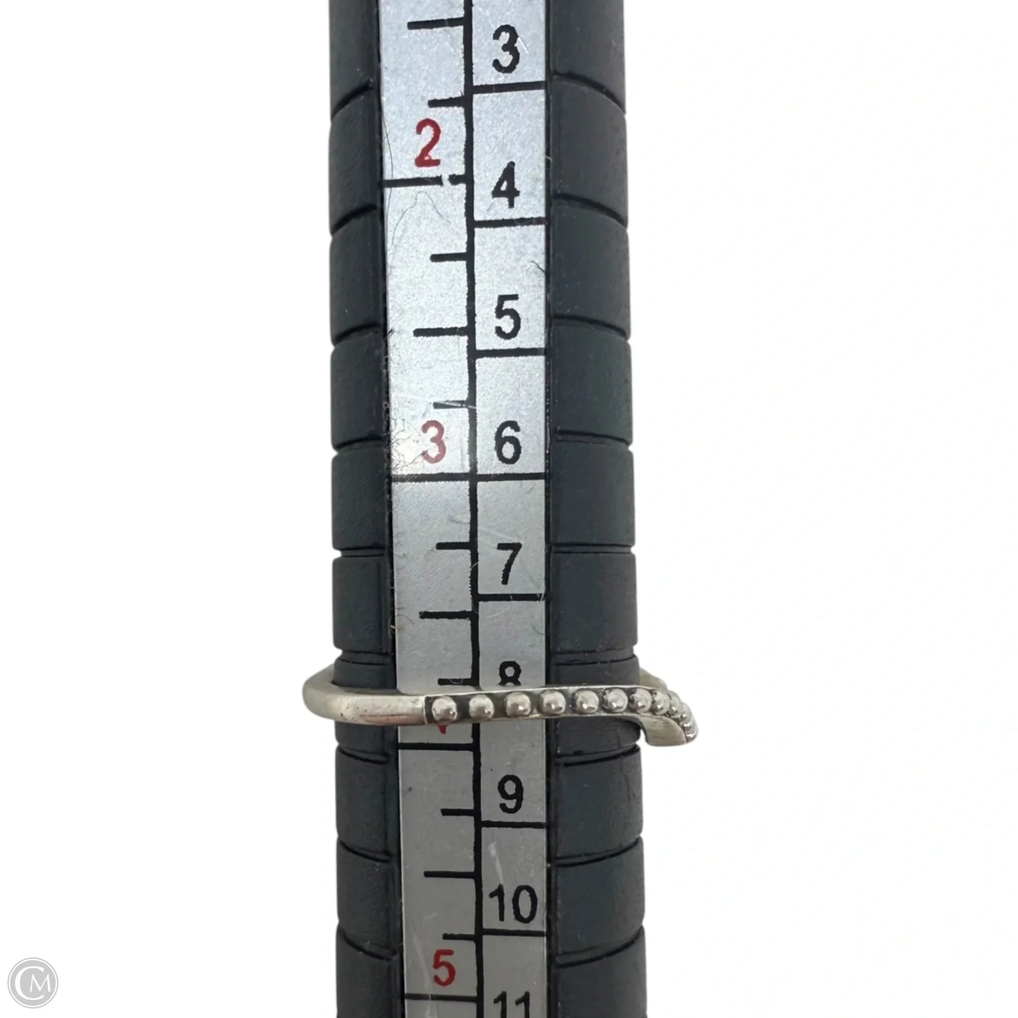 Retired Beaded Sterling Silver Wishbone Ring By Clothes Mentor, Size: 4