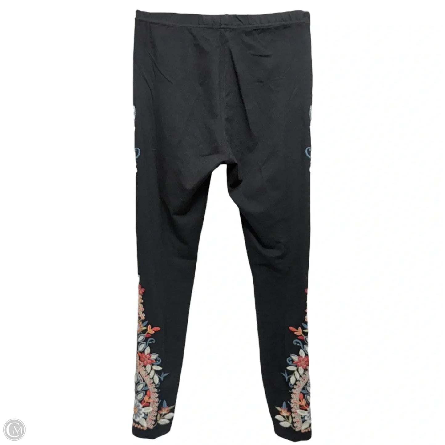 Embroidered Leggings By Johnny Was In Multi-colored, Size: Xs