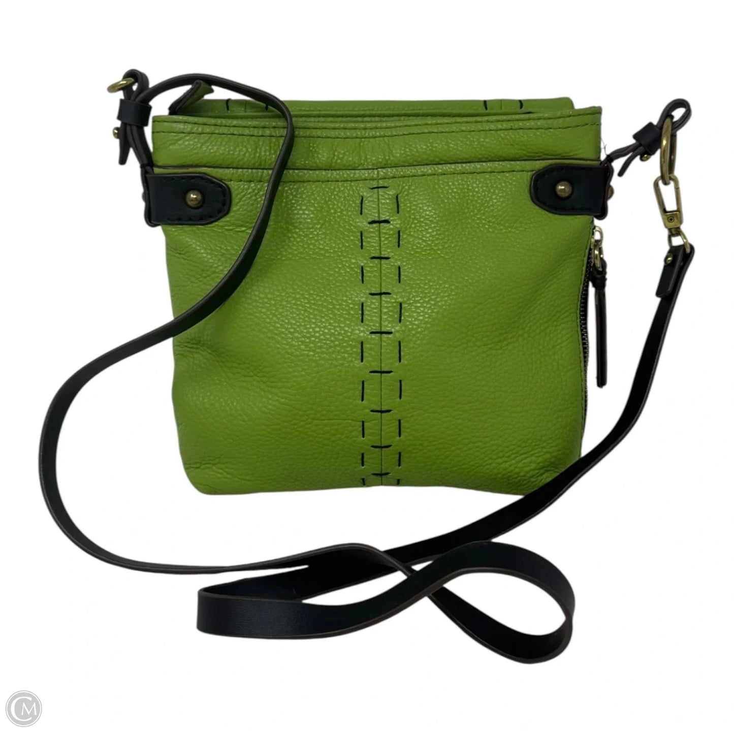 Crossbody Leather By Oryany, Size: Small