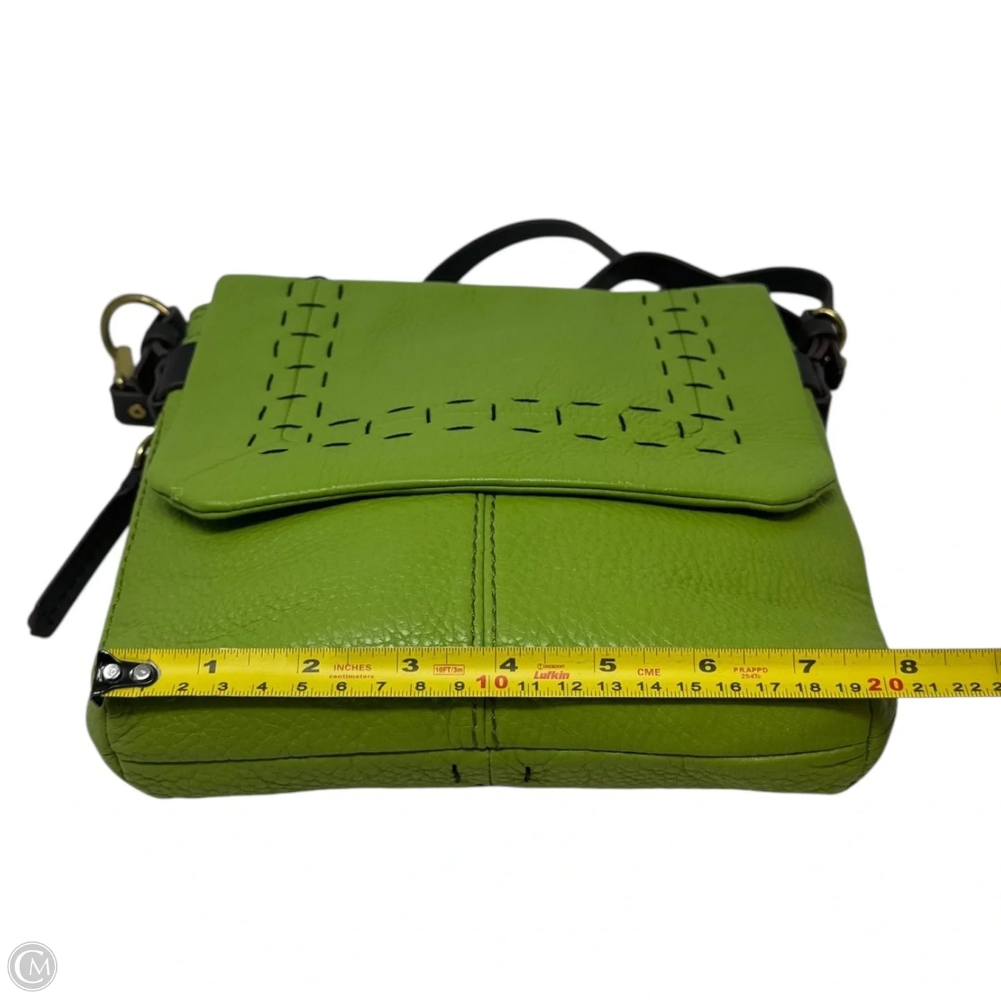 Crossbody Leather By Oryany, Size: Small