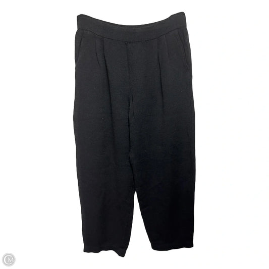 Knit Pants Luxury Designer By St John Collection In Black, Size: 6