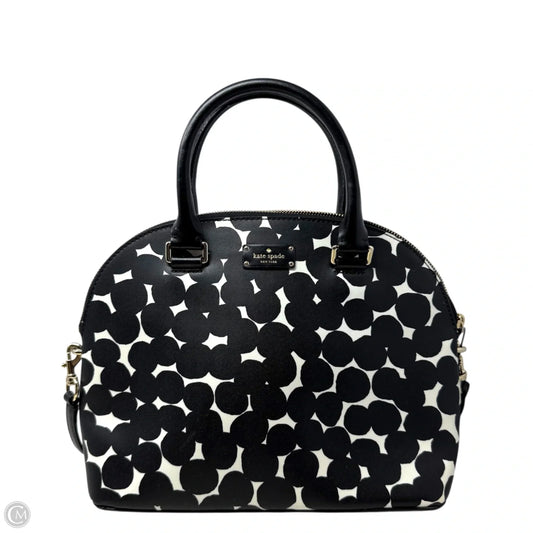 Carli Splodge Dot Handbag Designer By Kate Spade, Size: Medium