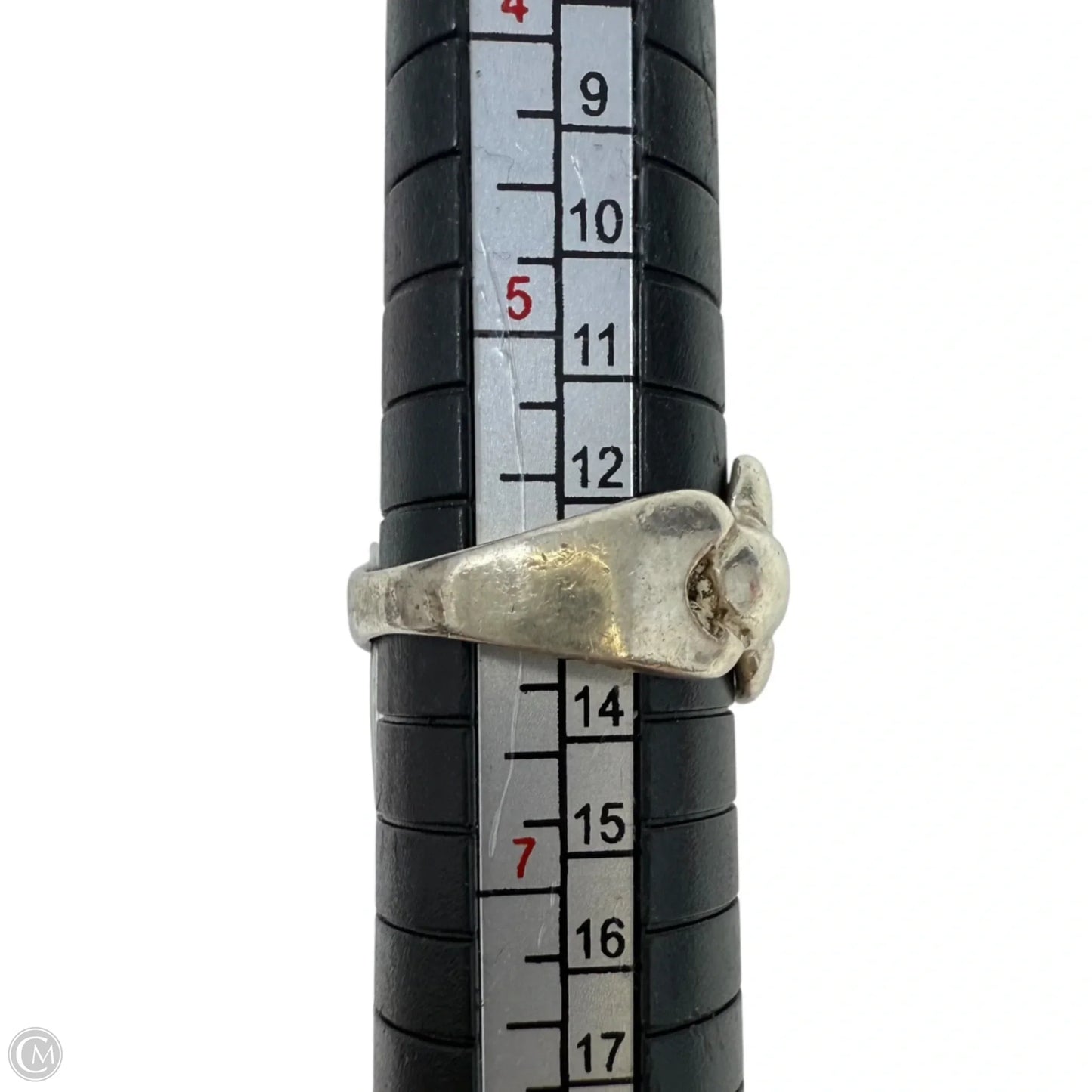 Sterling Silver Cluster Ring, Size: 6