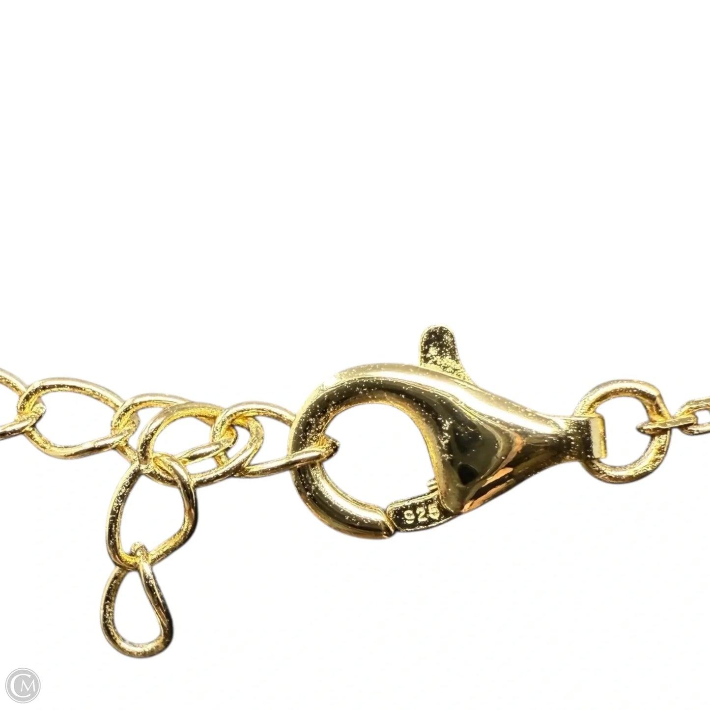 Gold Over Sterling Silver Frivoles Flower Necklace