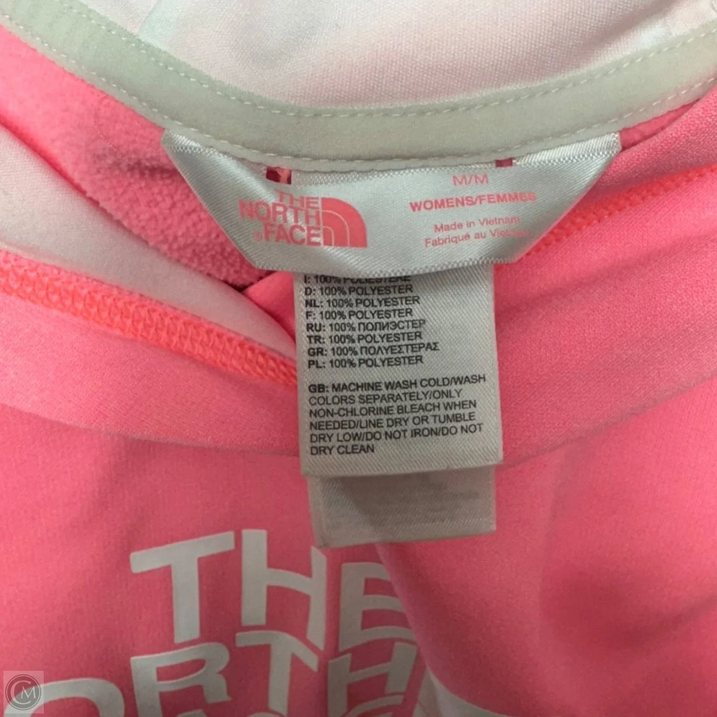 Sweatshirt Hoodie By The North Face In Pink, Size: M