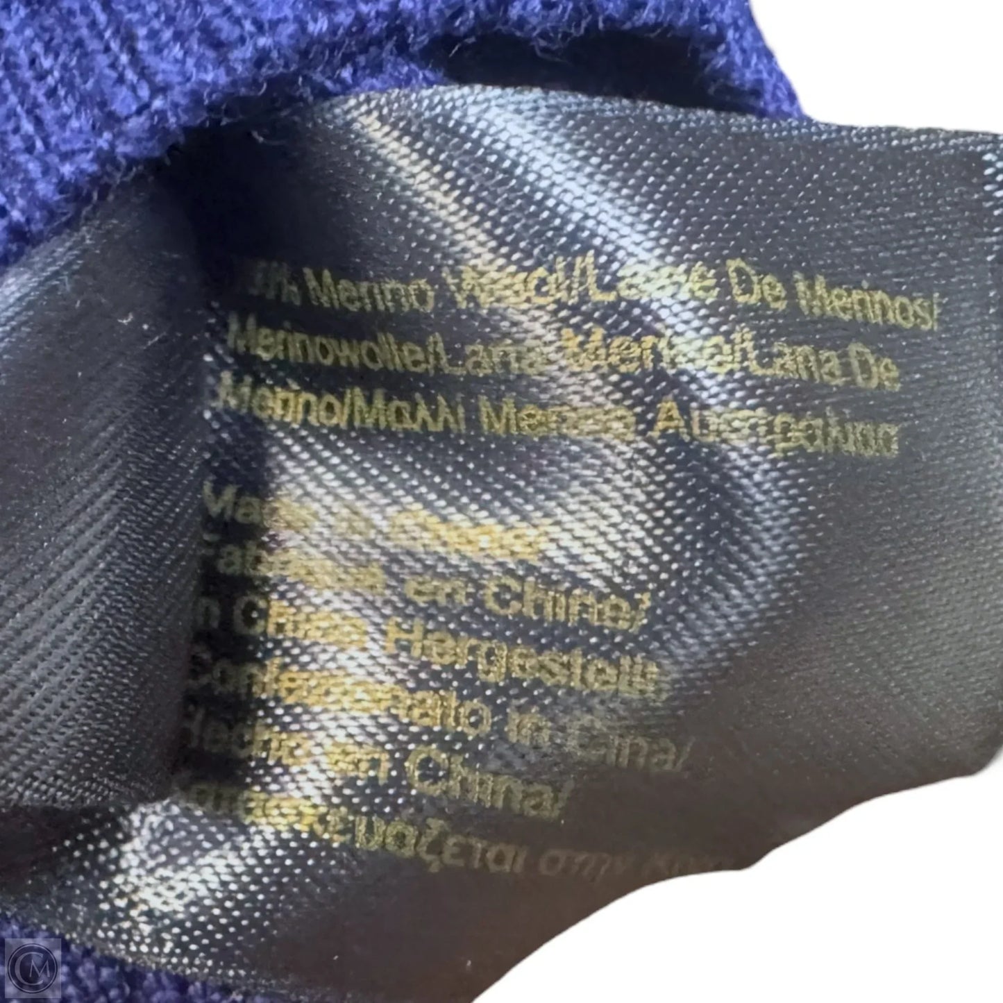 MERINO WOOL Sweater By Brooks Brothers In Blue, Size: Xs