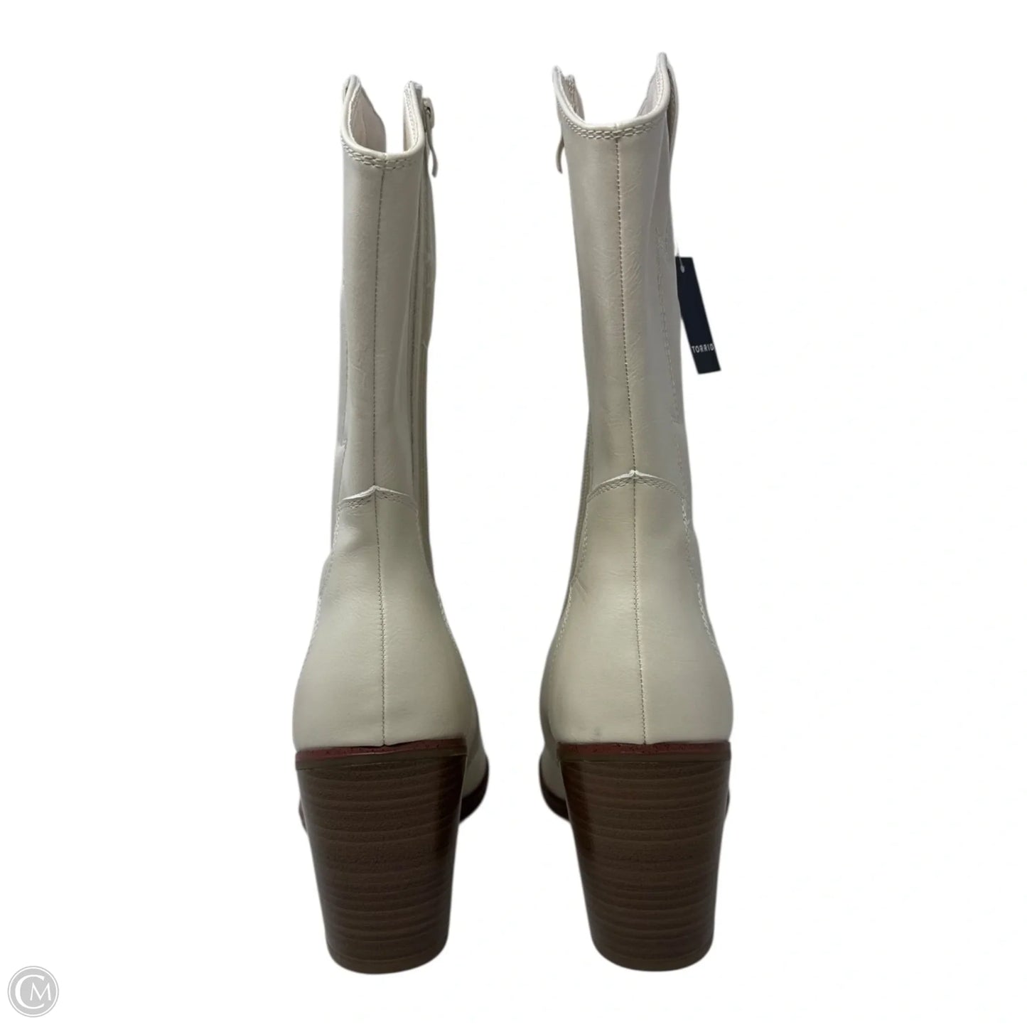 Boots Western By Torrid In Cream, Size: 10.5
