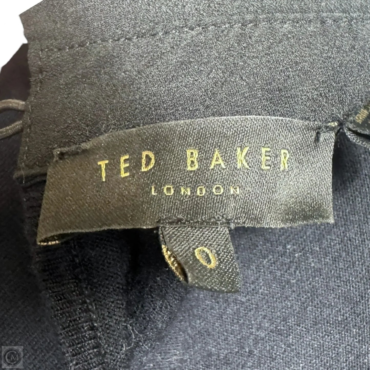 Moliiee Embroidered Collar Sweater By Ted Baker In Black, Size: 0