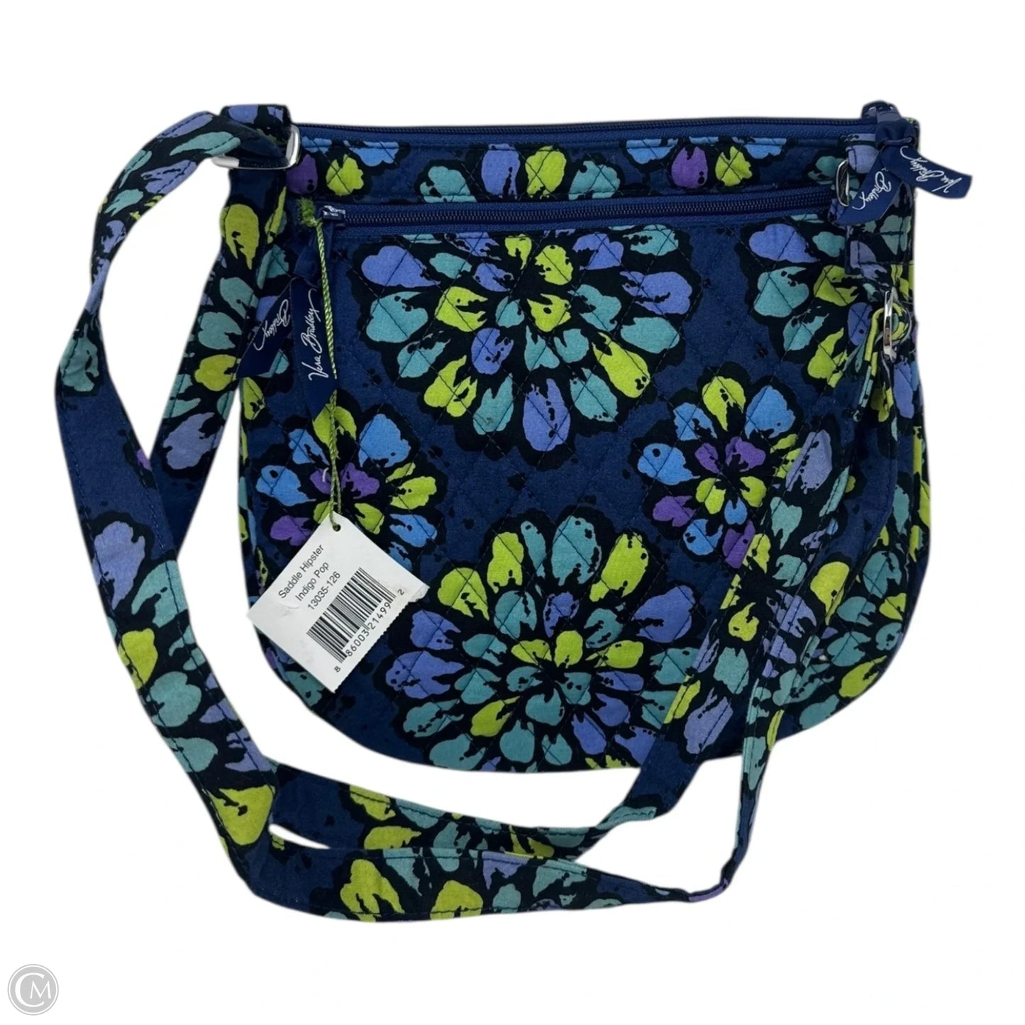 Saddle Hipster Crossbody By Vera Bradley, Size: Medium