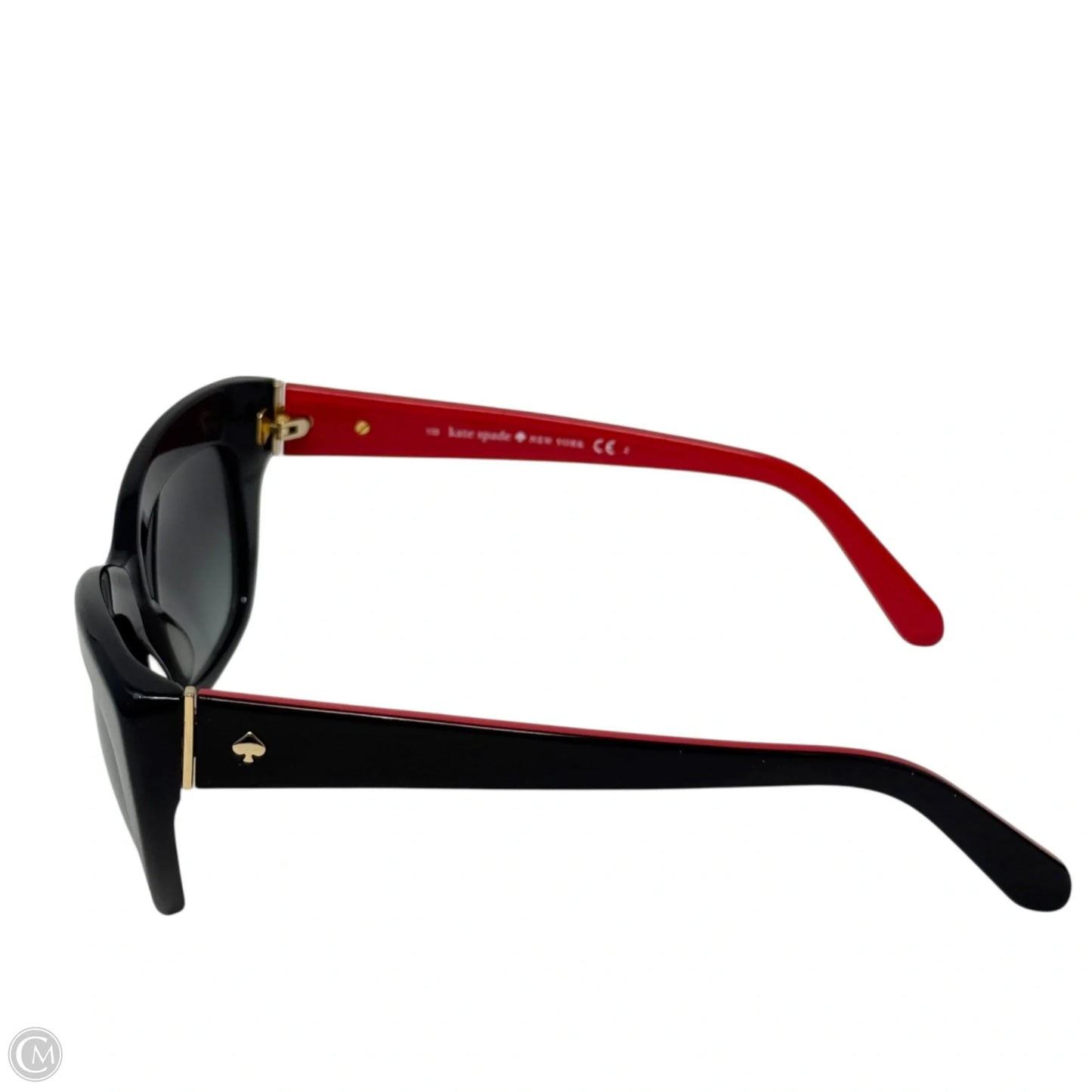 Crimson/S 807 F8 Cat Eye Sunglasses Designer By Kate Spade