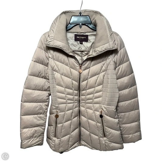 Coat Puffer & Quilted By Johnston & Murphy In Pink, Size: M